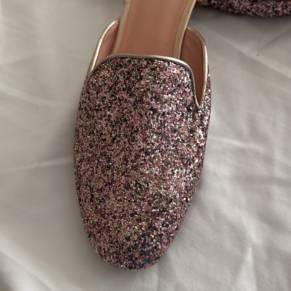Kate Spade pink  Glitter Mules size 7 1/2 - Picture 9 of 12